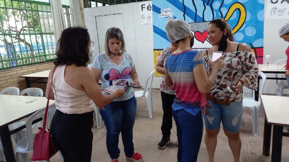 sindicato visita escolas nos bairros vila mariana, maria eugênia e lagoa santa