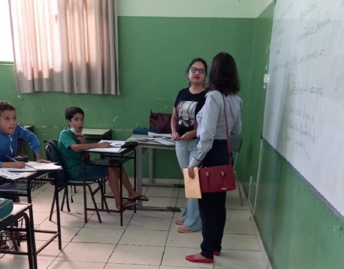 sinsem reinicia visitas nas escolas da rede