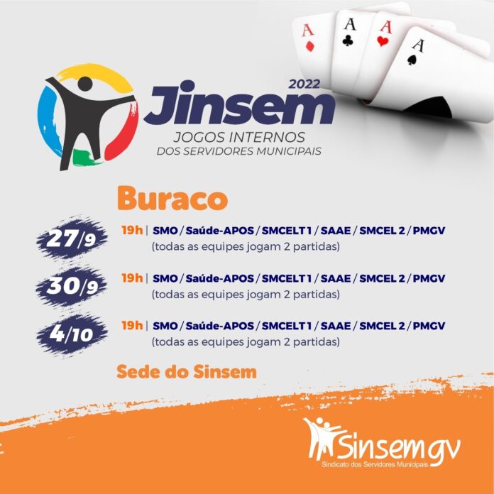 Jinsem 2022: competição de Buraco começa hoje