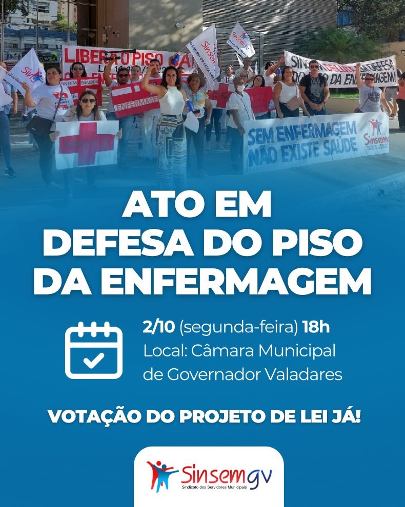 Sindicato convoca enfermeiros, ACS e ACE para manifestação 