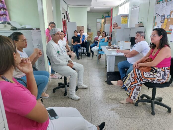 Sinsem se reúne com servidores da Saúde Bucal do Brasil Sorridente