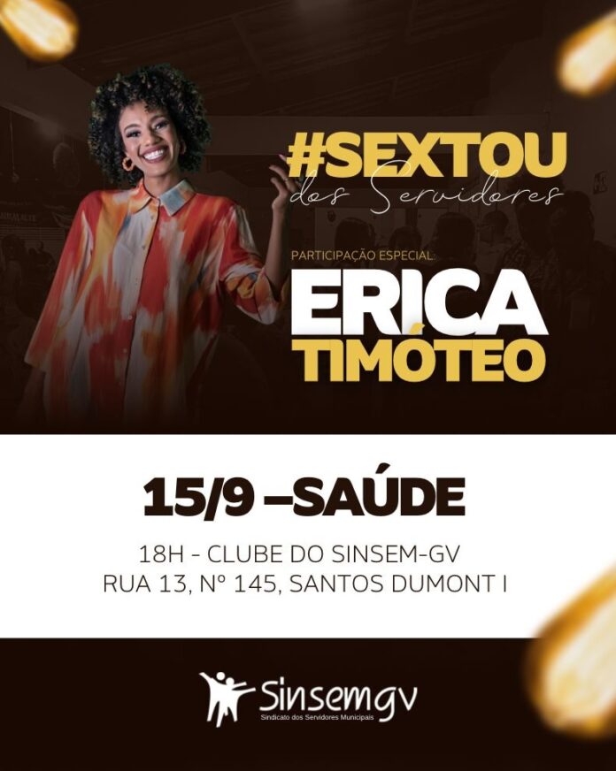 #Sextou da Saúde: ingressos devem ser retirados até quinta-feira