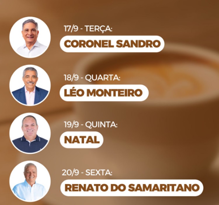 Inscrições abertas para 'Café com Candidatos a Prefeito' no Sinsem