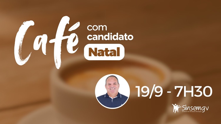 Léo Monteiro e Dr. Luciano debatem propostas com servidores no "Café com Candidatos a Prefeito"