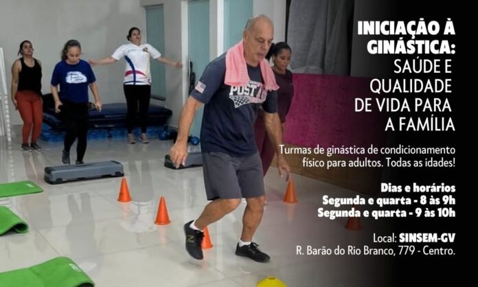 Sinsem e UFJF-GV lançam Ginástica de Condicionamento Físico para adultos