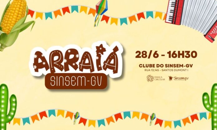 Arraiá Dança Circular movimenta a sede do Sinsem neste sábado