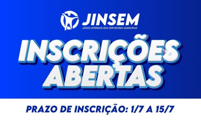 Inscrições abertas para a 4ª edição dos Jogos Internos dos Servidores Municipais