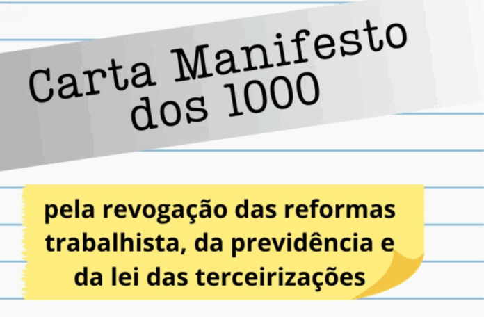 Sandra Perpétuo participa em Brasília da entrega da “Carta Manifesto dos 1000”
