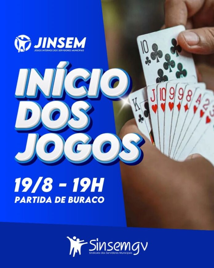 Jinsem 2025 começa nesta terça-feira com disputa de Buraco