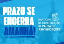 Amanhã é o último dia para envio de propostas à pauta de reivindicações Amanhã é o último dia para envio de propostas à pauta de reivindicações