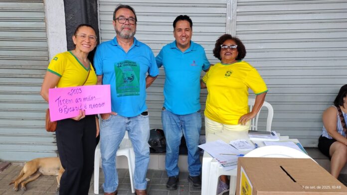 Sinsem-GV marca presença no 31º Grito dos Excluídos e das Excluídas em Valadares