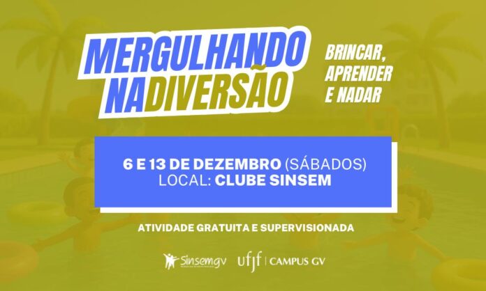 UFJF-GV e SINSEM promovem atividade aquática para servidores e comunidade em geral