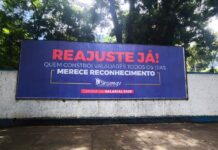 Reajuste já: campanha do Sinsem-GV ganha as ruas Reajuste já: campanha do Sinsem-GV ganha as ruas