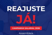 Assembleia debate reajuste salarial e estratégias de luta Assembleia debate reajuste salarial e estratégias de luta