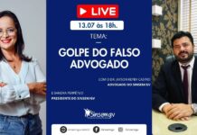 “Golpe do falso advogado”: live orienta servidores para não serem a próxima vítima "Golpe do falso advogado": live orienta servidores para não serem a próxima vítima