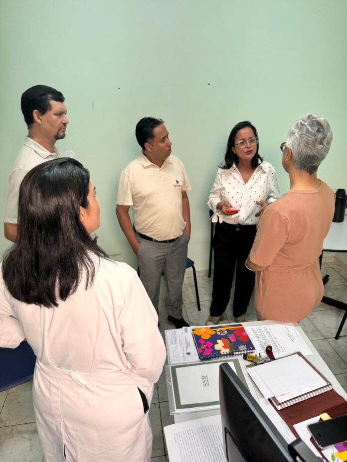 Sinsem-GV reforça combate ao assédio moral durante visita ao Hospital Municipal
