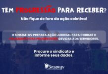Progressões: Sinsem reforça convocação de servidores para ação coletiva